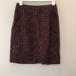 Cambridge dry goods boho pencil skirt size 4
